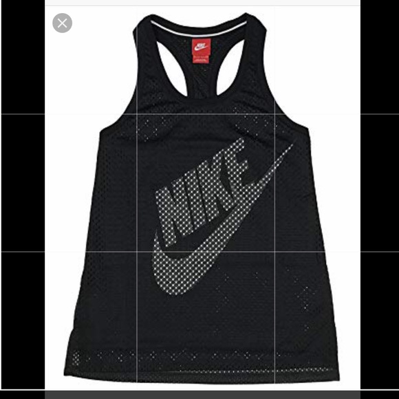 SOLD Nike black double mesh Racerback tank small - Picture 7 of 8